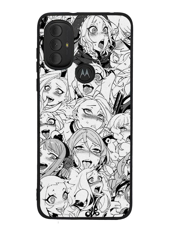 Ahegao Face Manga Motorola Moto G Pure 2021 , Moto G Power 2022 Case OV9926