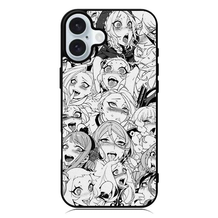 Ahegao Face Manga iPhone 16 Case QC9926