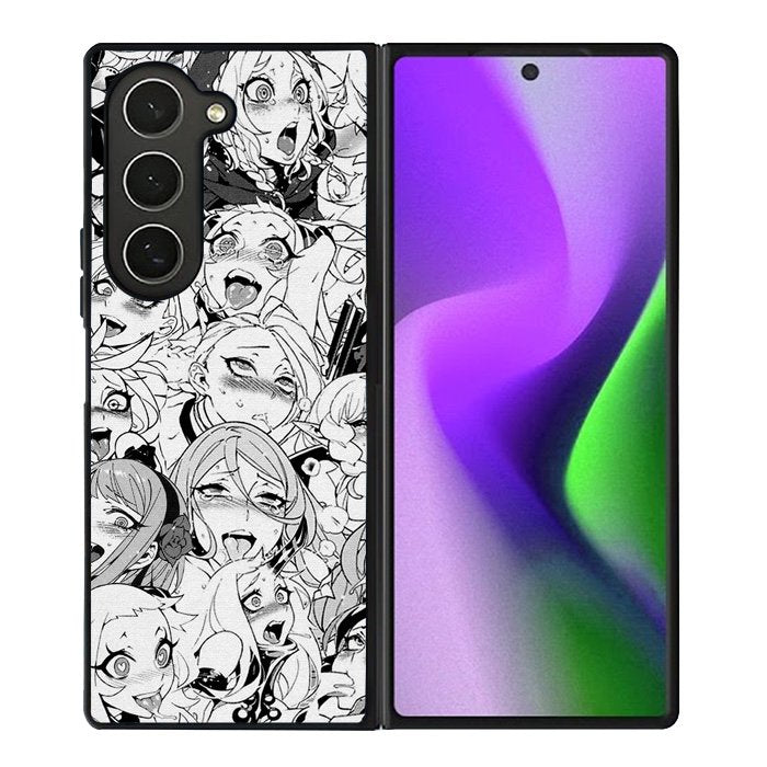 Ahegao Face Manga Samsung Galaxy Z Fold 6 5G 2024 Case OV9926