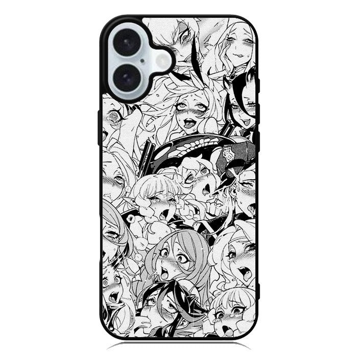 Ahegao Face Manga iPhone 16 Case QC9925