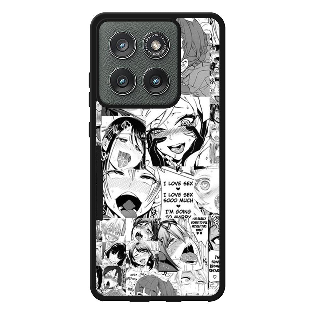 Ahegao Face Manga Motorola Moto Edge 2025 Case OV9927