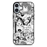 Ahegao Face Manga iPhone 16 Case QC9927