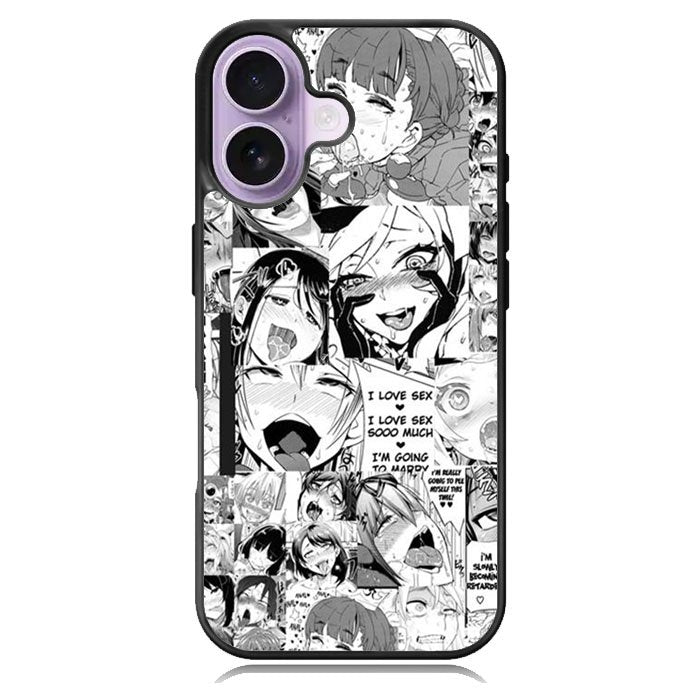 Ahegao Face Manga iPhone 17 Case OV9927