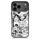Ahegao Face Manga iPhone 17 Pro Case RC9927