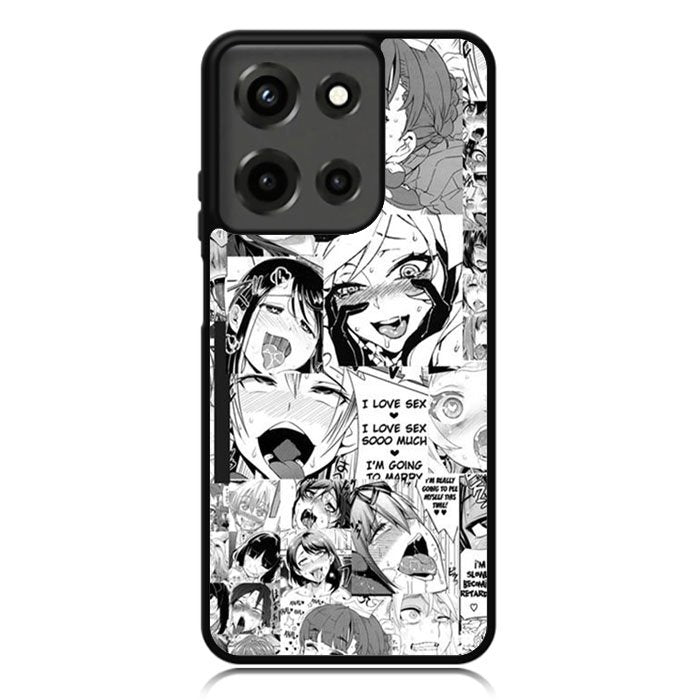 Ahegao Face Manga Motorola Moto G 5G 2025 Case OV9927