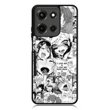 Ahegao Face Manga Motorola Moto G 5G 2025 Case OV9927