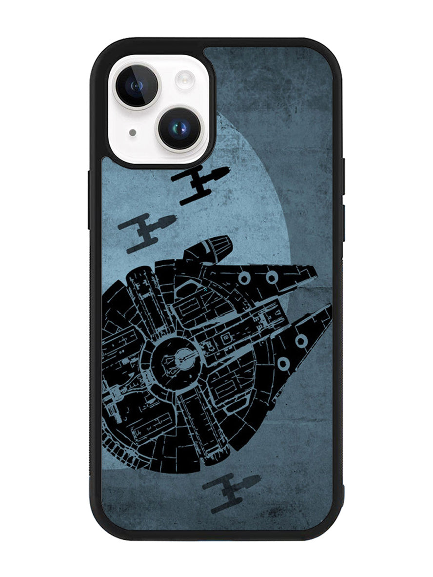Star Wars Millenium Falcon iPhone 14 Case QC10139