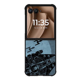 Star Wars Millenium Falcon Motorola Moto RAZR Plus 2025 Case OV10139