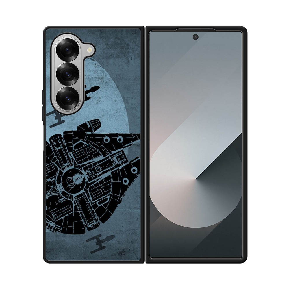 Star Wars Millenium Falcon Samsung Galaxy Z Fold 7 5G Case OV10139