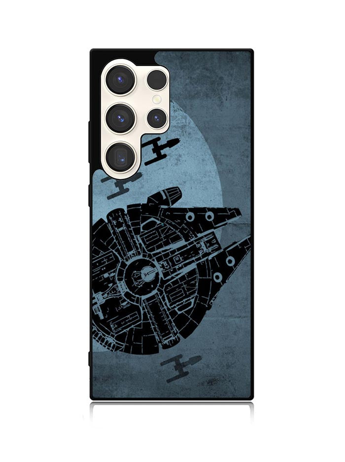 Star Wars Millenium Falcon Samsung Galaxy S23 Ultra 5G Case QC10139