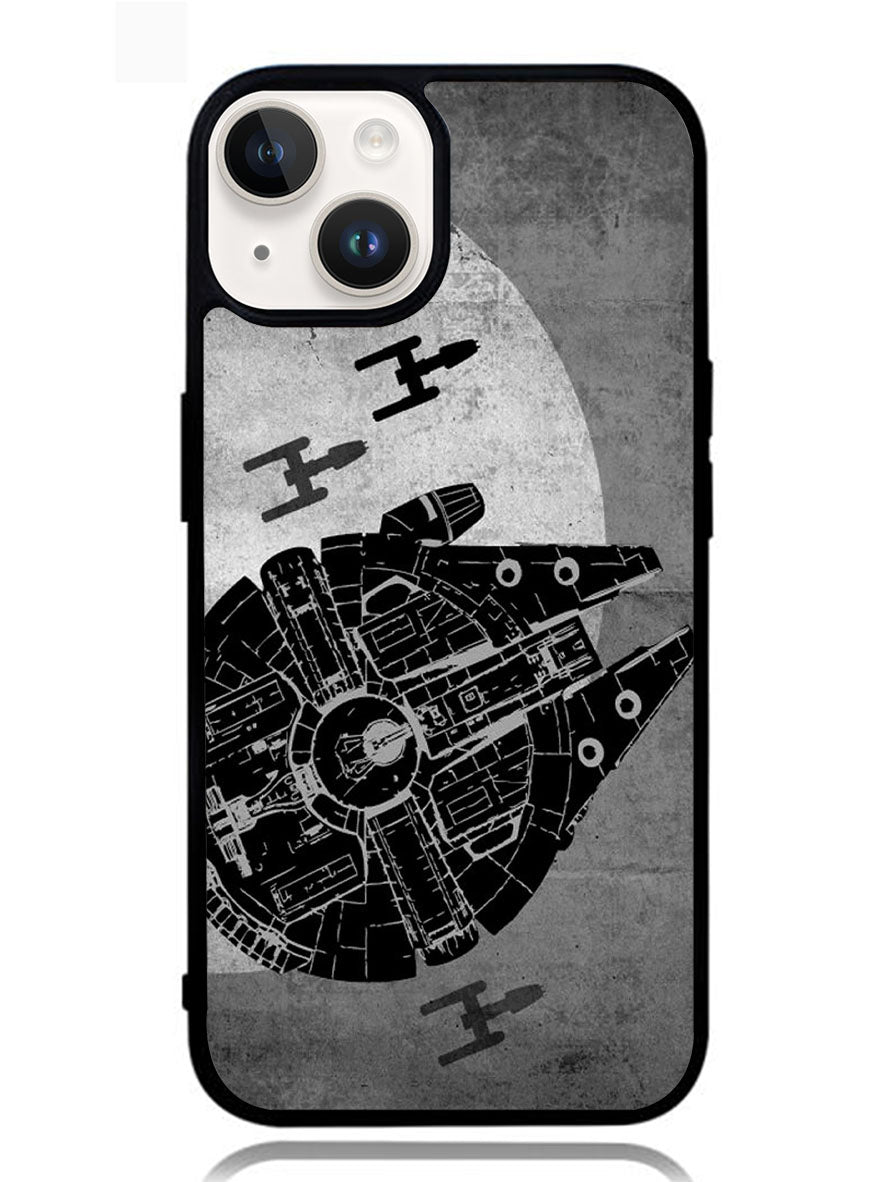 Star Wars Millenium Falcon iPhone 14 Case OV10140