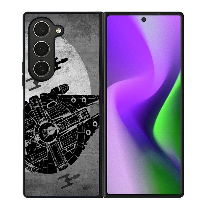 Star Wars Millenium Falcon Samsung Galaxy Z Fold 6 Case