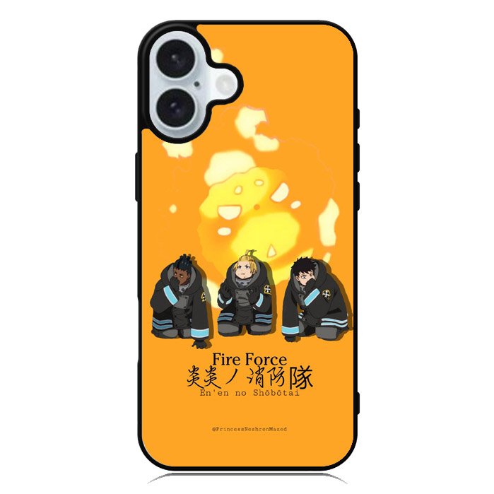 Fire Force Anime iPhone 16 Case QC10004