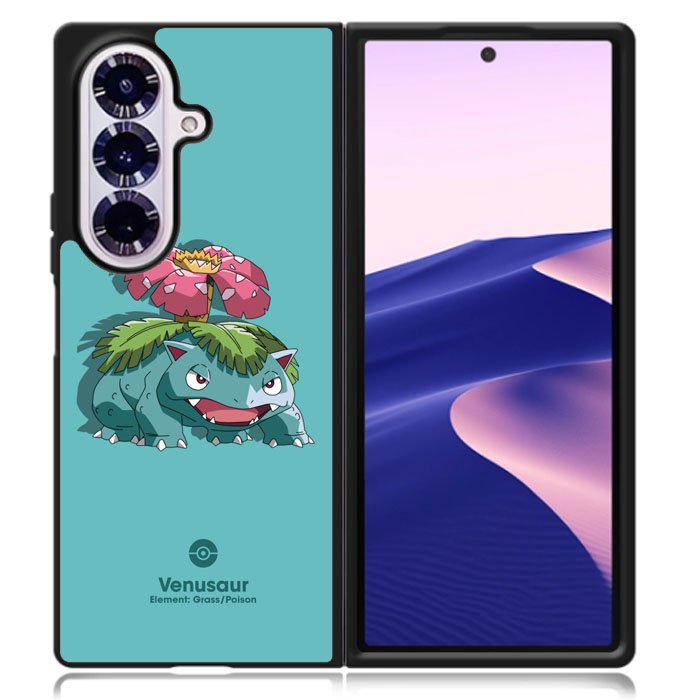 Pokemon Venusaur Anime Samsung Galaxy Z Fold 7 Case OV8915