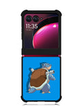 Pokemon Blastoise Anime Motorola Moto Razr Plus 2023 , Moto Razr+ 2023 Case OV8911