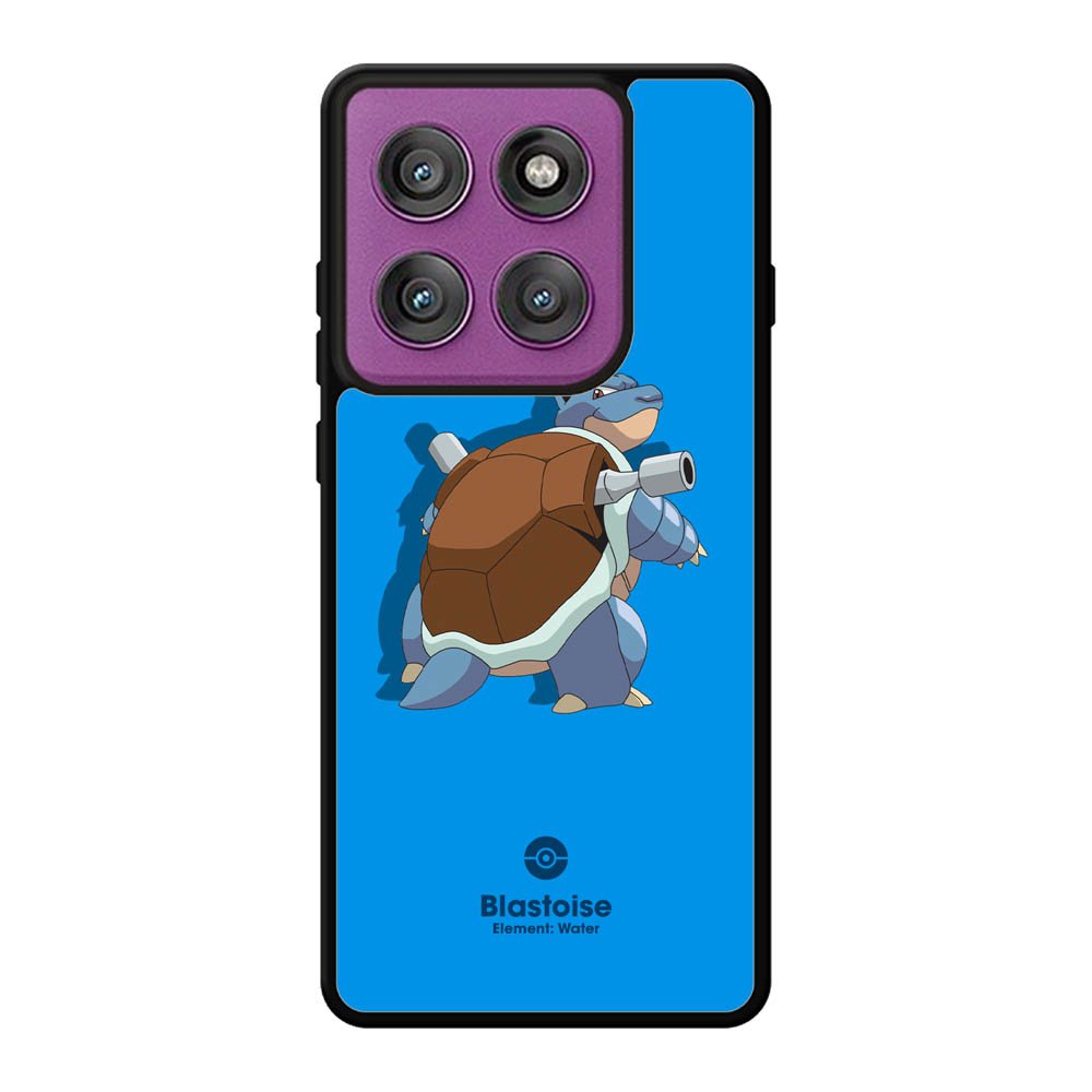 Pokemon Blastoise Anime Motorola Moto Edge 60 Pro Case QC8911