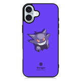 Pokemon Gengar Anime iPhone 16 Plus Case QC8906