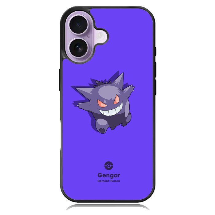 Pokemon Gengar Anime iPhone 17 Case OV8906