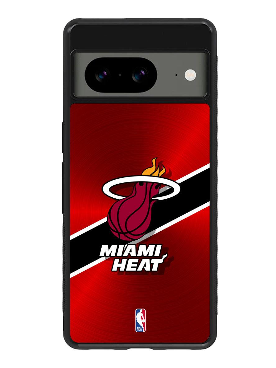 Miami Heat Basket Google Pixel 8A Case QC8902