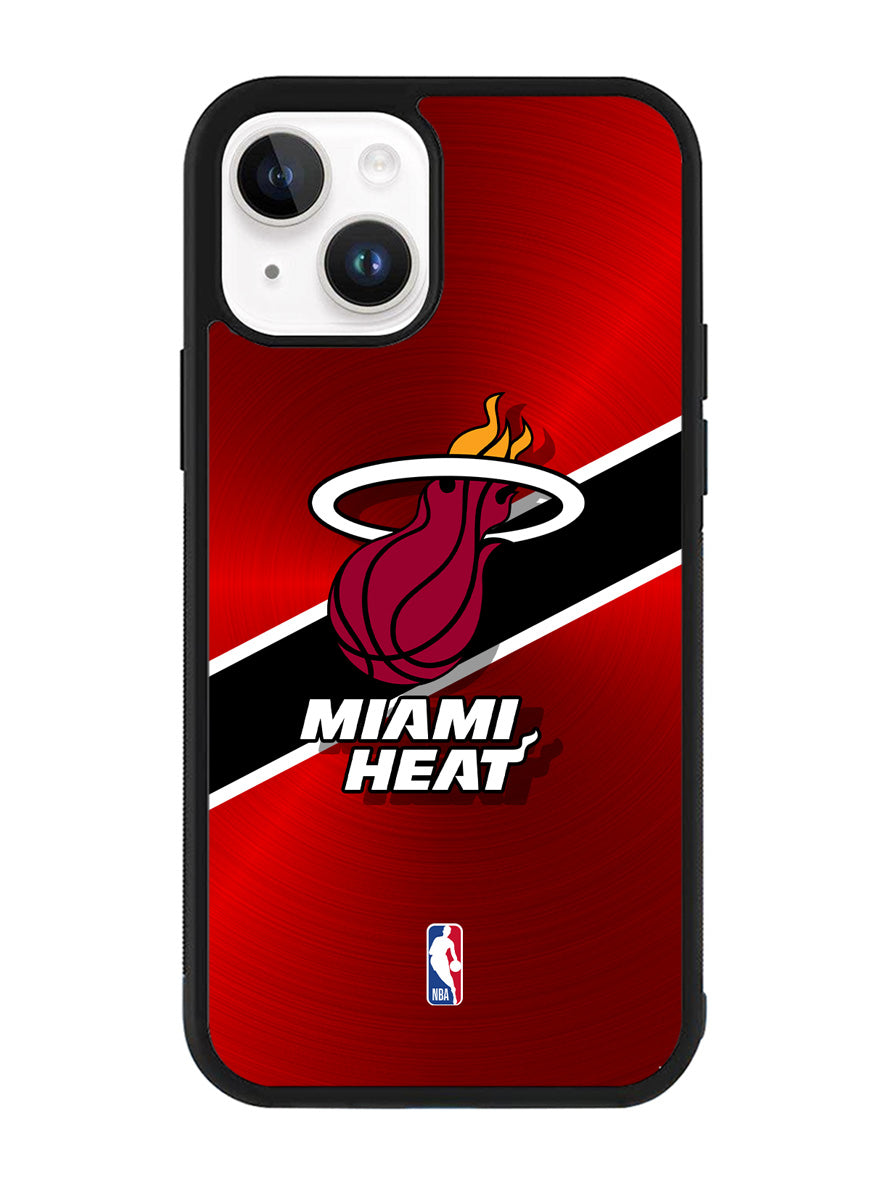 Miami Heat Basket iPhone 14 Plus Case QC8902