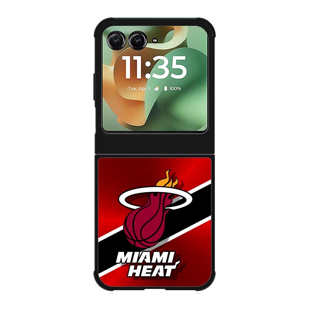 Miami Heat Basket Motorola Moto RAZR 2025 Case OV8902