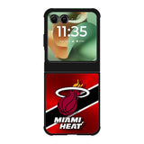 Miami Heat Basket Motorola Moto RAZR 2025 Case OV8902