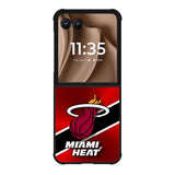 Miami Heat Basket Motorola Moto RAZR Plus 2025 Case OV8902