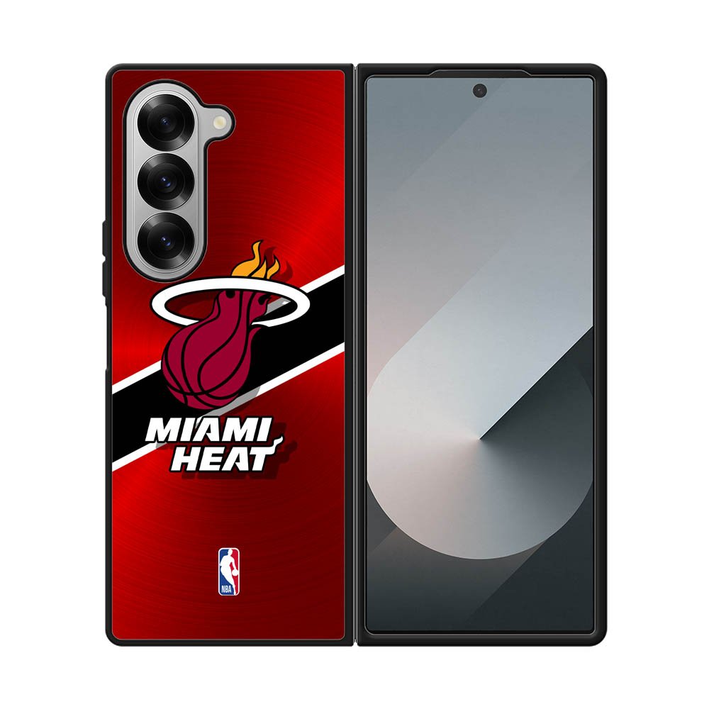 Miami Heat Basket Samsung Galaxy Z Fold 7 5G Case QC8902