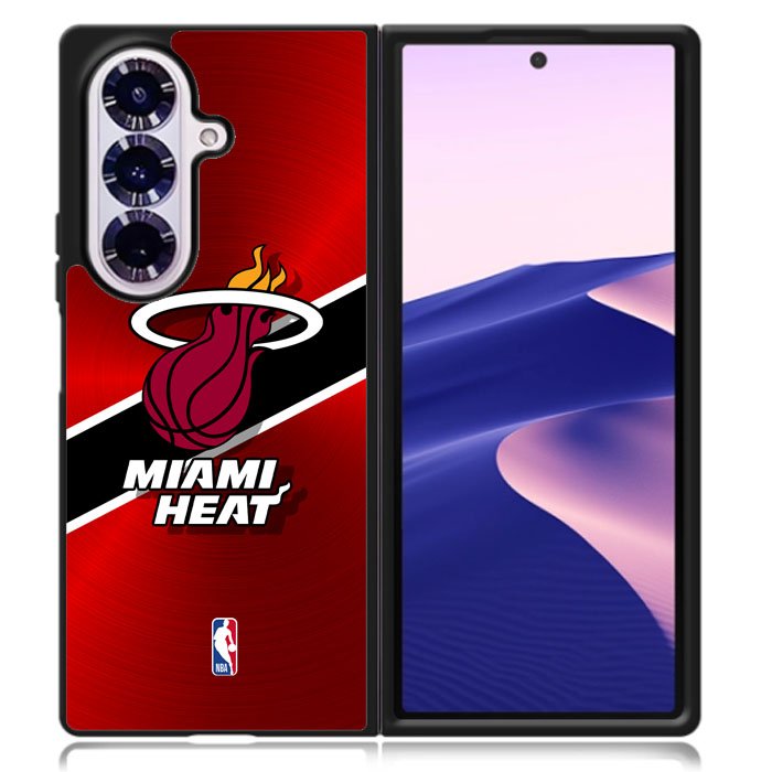 Miami Heat Basket Samsung Galaxy Z Fold 7 Case OV8902