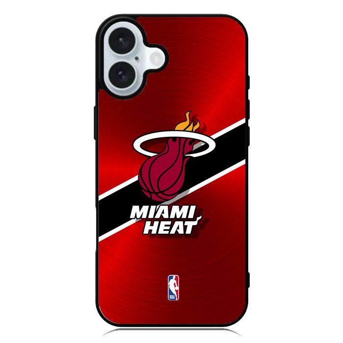 Miami Heat Basket iPhone 16 Case QC8902