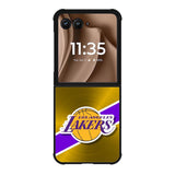 Los Angeles Lakers Motorola Moto RAZR Plus 2025 Case OV8896