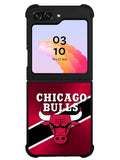 Chicago Bulls Basket Samsung Galaxy Z Flip 5 5G 2023 Case OV8894