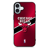 Chicago Bulls Basket iPhone 16 Case QC8894
