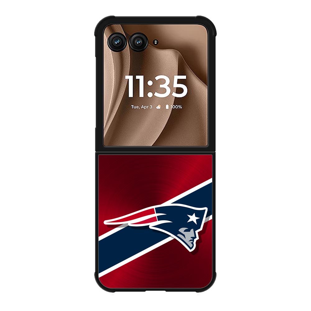 New England Patriots Motorola Moto RAZR Plus 2025 Case OV8887