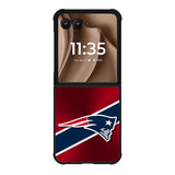 New England Patriots Motorola Moto RAZR Plus 2025 Case OV8887