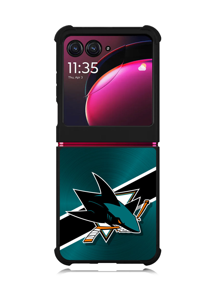 San Jose Sharks Motorola Moto Razr Plus 2023 , Moto Razr+ 2023 Case OV8873