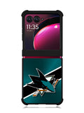 San Jose Sharks Motorola Moto Razr Plus 2023 , Moto Razr+ 2023 Case OV8873