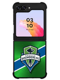 Seattle Sounders FC Samsung Galaxy Z Flip 5 5G 2023 Case OV8860