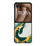 Marble Art Motorola Moto RAZR Plus 2025 Case OV10265