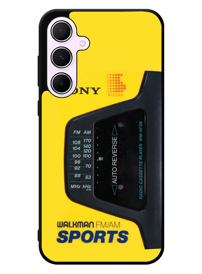Walkman Tape Samsung Galaxy A35 5G Case