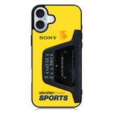 Walkman Tape iPhone 16 Plus Case
