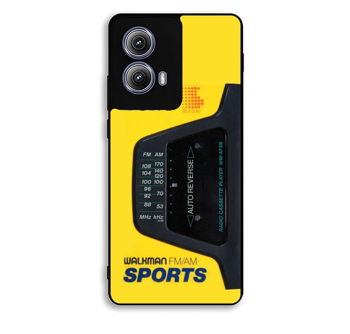 Walkman Tape Motorola Moto Edge 2024 Case OV1563