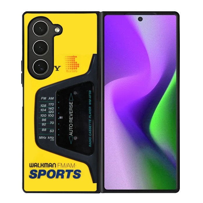Walkman Tape Samsung Galaxy Z Fold 6 Case