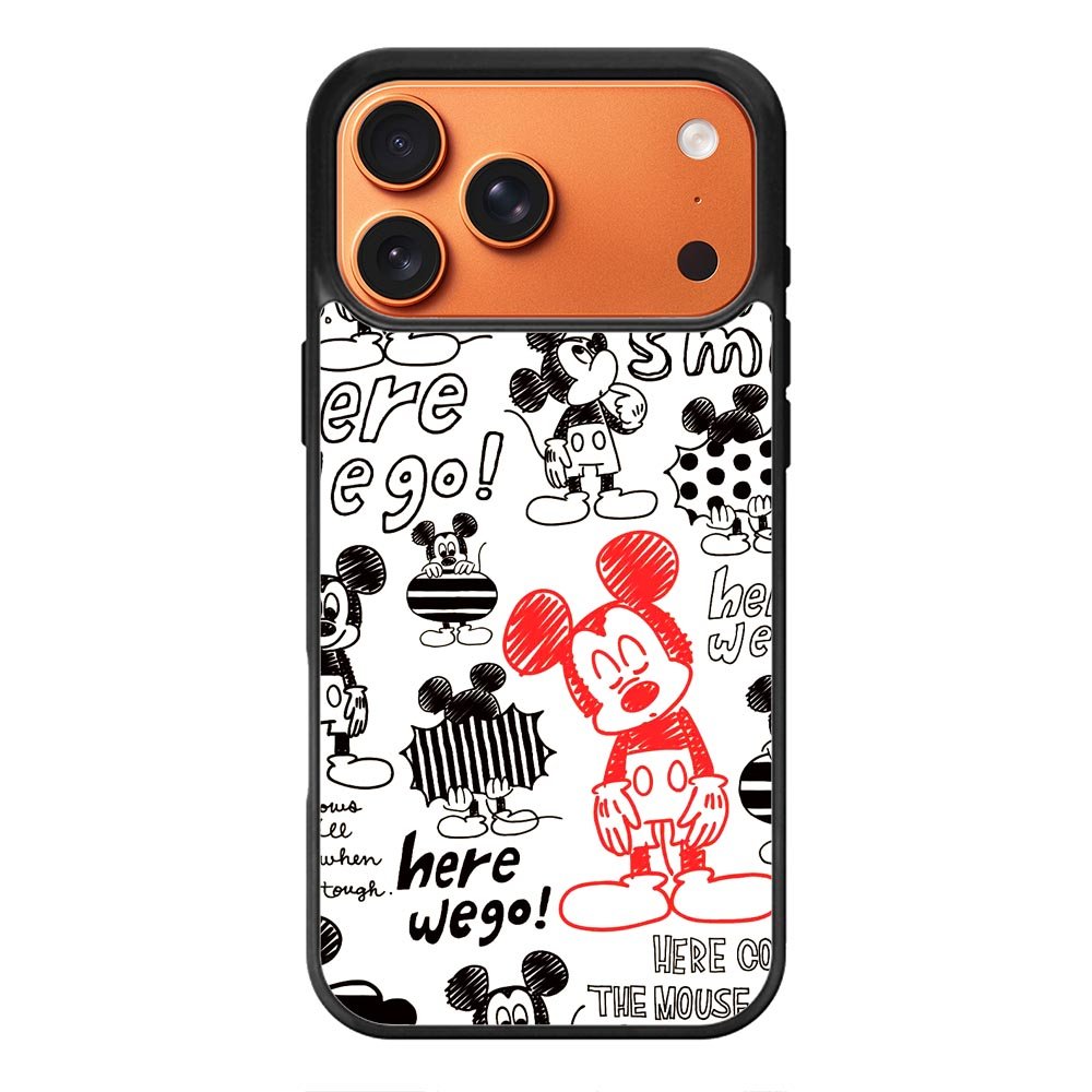 Mickey Mouse iPhone 17 Pro Case QC10278