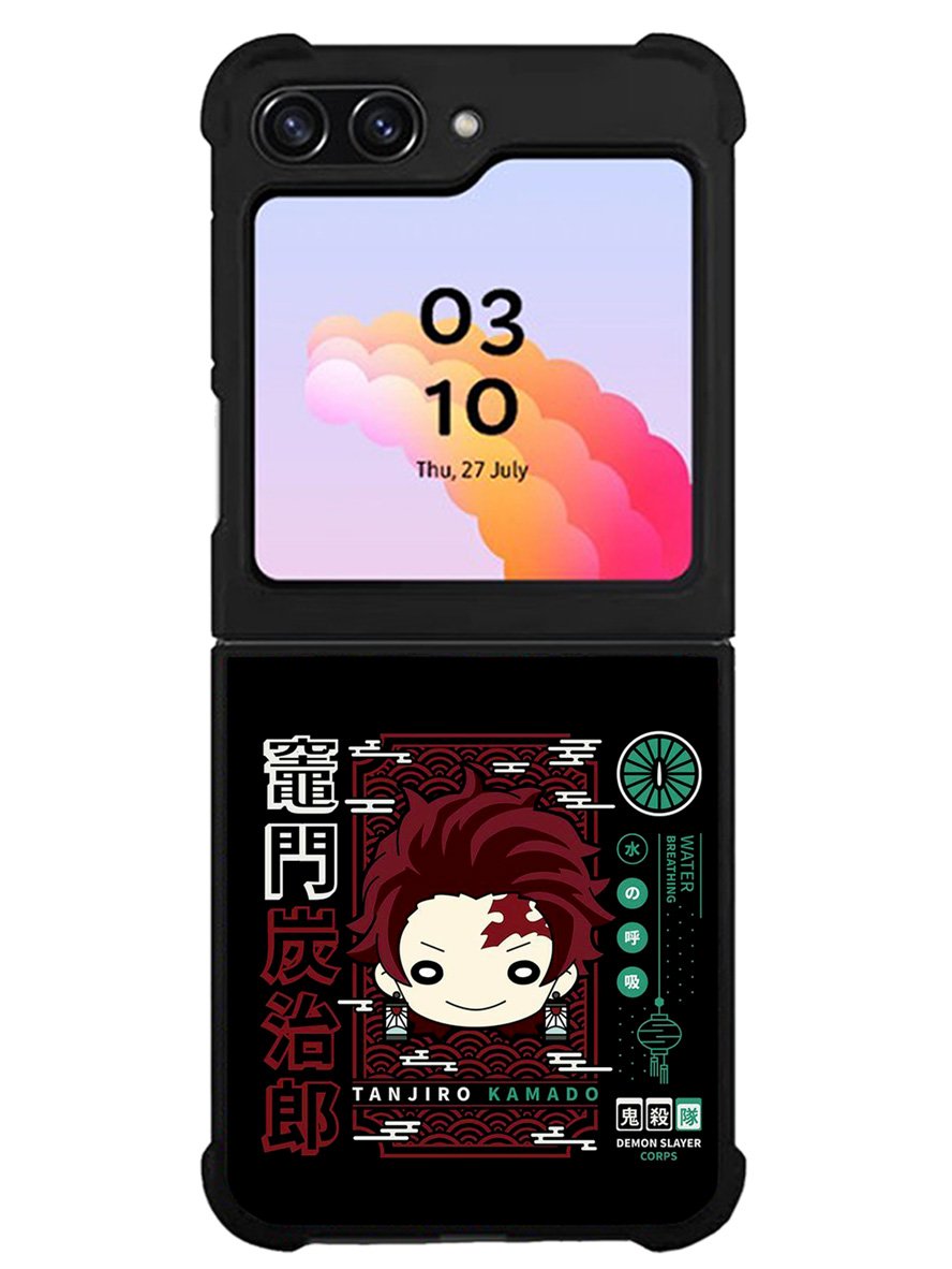 Tanjiro Demon Slayer Samsung Galaxy Z Flip 5 5G 2023 Case OV10226