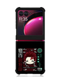 Tanjiro Demon Slayer Motorola Moto Razr Plus 2023 , Moto Razr+ 2023 Case OV10226