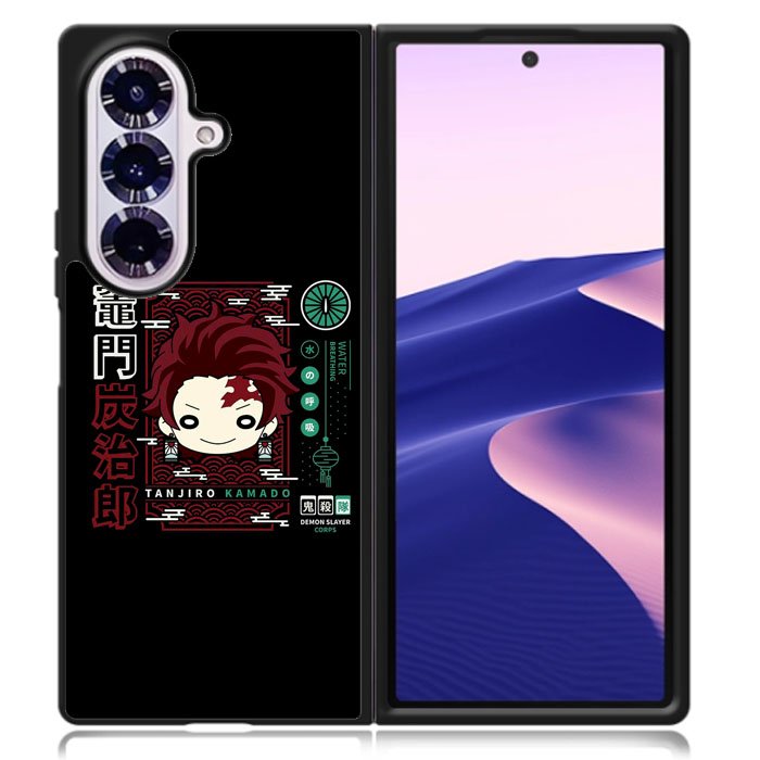 Tanjiro Demon Slayer Samsung Galaxy Z Fold 7 Case OV10226