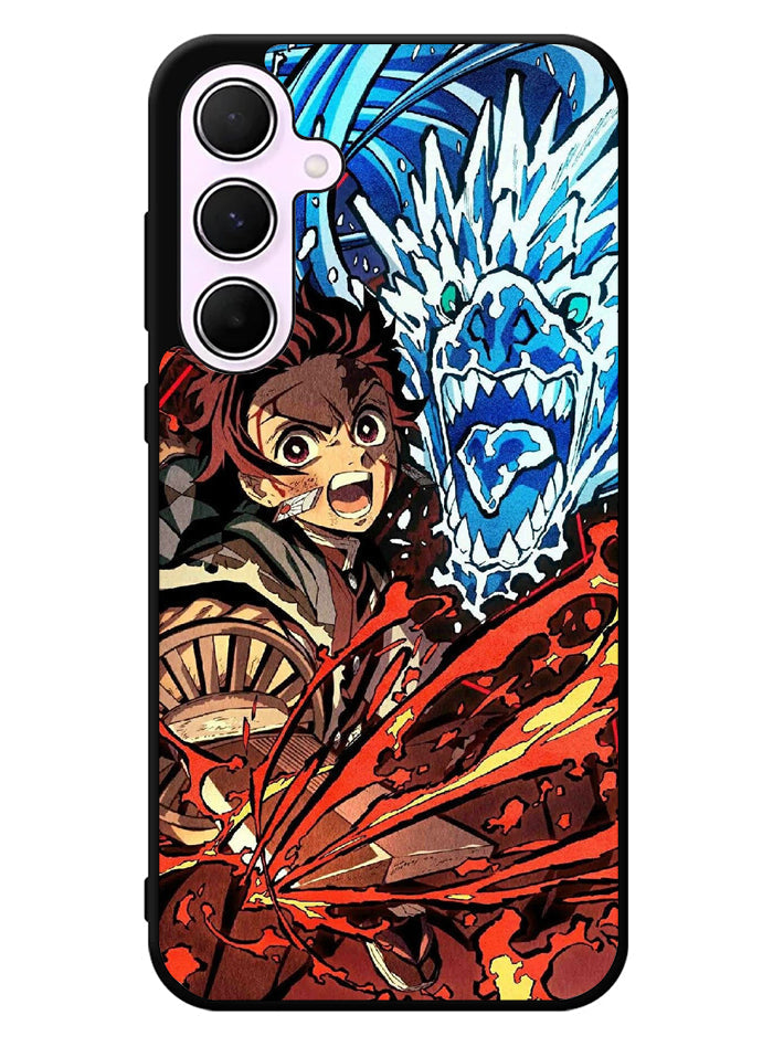 Tanjiro Demon Slayer Samsung Galaxy A55 5G Case