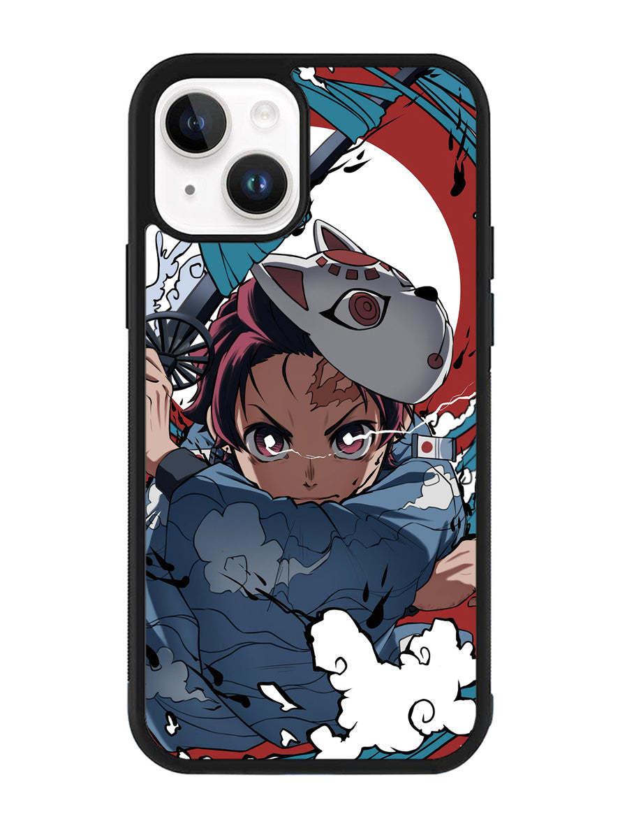 Tanjiro Demon Slayer iPhone 14 Plus Case QC10228