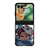 Tanjiro Demon Slayer Motorola Moto RAZR 2025 Case OV10228